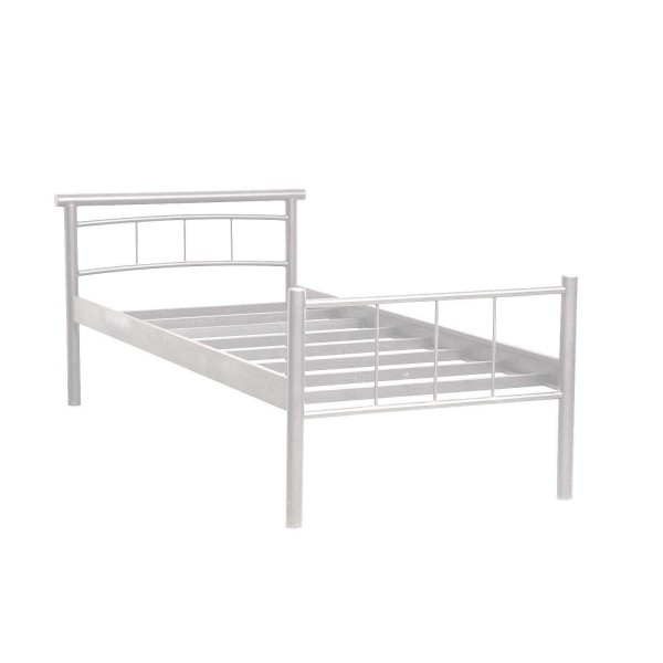 Кровать металлическая одинарная Токио чёрная 42.25-01 (Олмеко) в ЛНР, Луганске